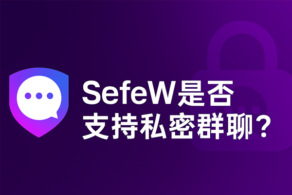 SafeW是否支持私密群聊？